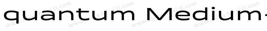 quantum Medium字体转换